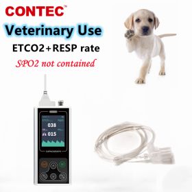 CA10S Handheld Veterinary Sidestream Capnograph VET CO2 Patient Monitor ETCO2