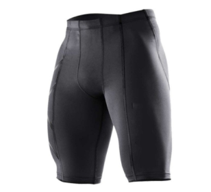 Quick-Drying Compression Shorts For Men (Option: L-Black)