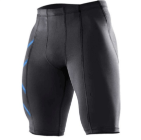 Quick-Drying Compression Shorts For Men (Option: XXL-black)