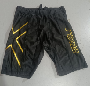 Quick-Drying Compression Shorts For Men (Option: Ms M-Golden)