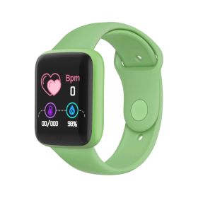 Smart Watch Women Men Kids Wristwatch Heart Rate Sports Smartwatches Electronic Clock Fitness Monitor Men Gift Reloj inteligente (Color: Green)