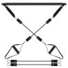 Pilates Bar Kit with 180LBS Resistance Bands Multifunctional Pilates Yoga Toning Bar Full Body Exercise