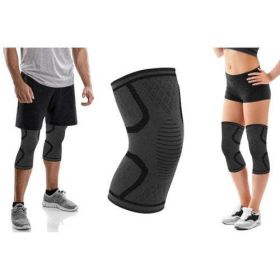 2-Pack Knee Compression Sleeve Support (size: L)