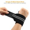 2PCS Wrist Straps 15" Adjustable Unisex Wrist Support Braces with Thumb Loops