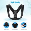 Women Men Univeral Adjustable Back Posture Corrector Shoulder Straightener Brace Neck Pain Relief