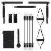 Pilates Bar Kit with 180LBS Resistance Bands Multifunctional Pilates Yoga Toning Bar Full Body Exercise