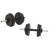 Barbell and Dumbbell Set 66.1 lb